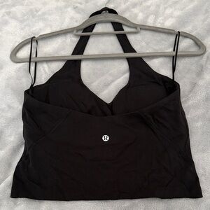 Lululemon Athletica Align Black Halter crop top